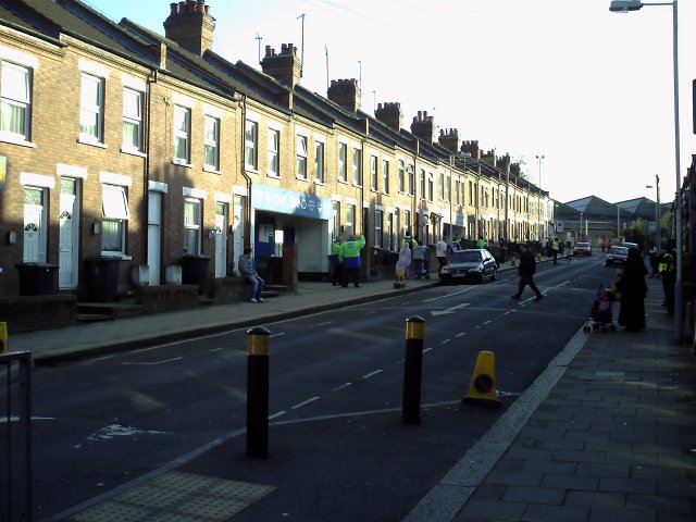 Rear of the Oak Road End